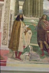 The Life of St. Benedict (detalj)